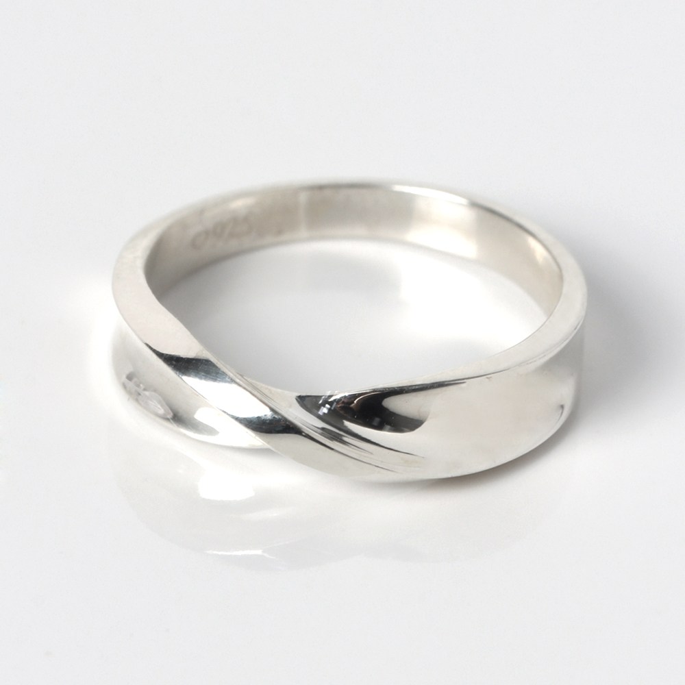 오로프 고퀄리티 순은 S925 트위스트 가드링 실버 데일리 볼드 커플 반지 5호~23호 (S4109R) 48,000원