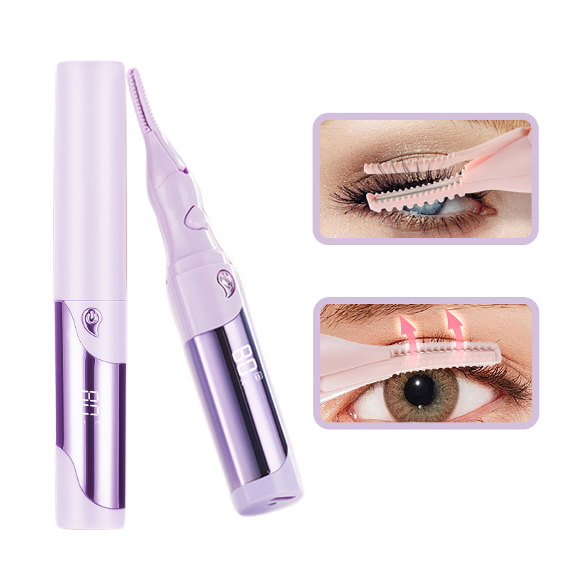 KIBOER 집게형 속눈썹 고데기 LED 디스플레이 4단계 온도조절 충전식 히팅 뷰러 11,500원