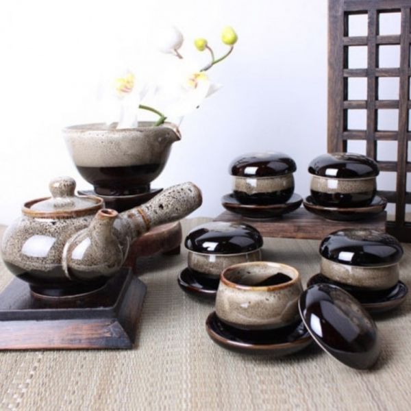 전통 찻잔 이천도자기 다도 세트 집들이선물 5인 다기풀세트 84,600원