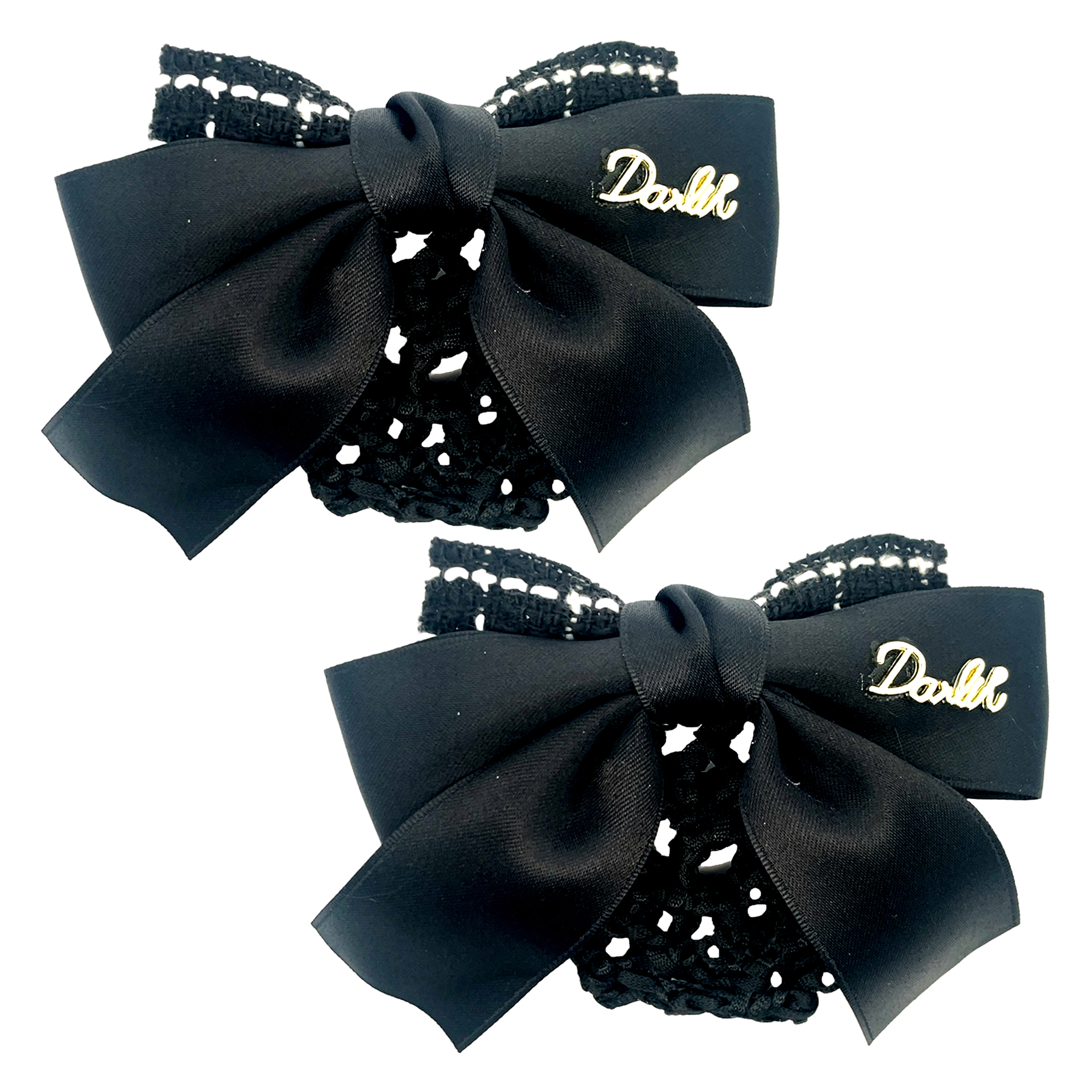 스타일플래닛 체크 포인트 로우번 머리망 2종 세트 C 5,000원