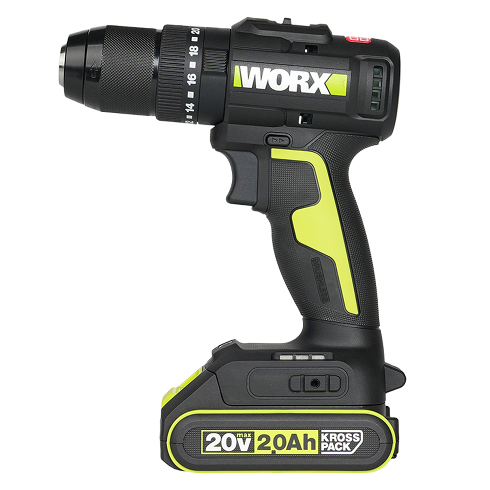 WORX 충전 해머드릴 20V + 2AH 배터리 2p 세트 BL WE216 171,030원