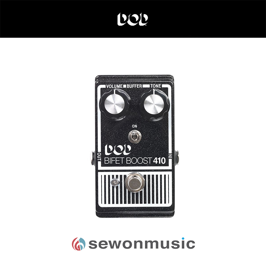 DOD Bifet Boost 410 이펙터 부스트 + 버퍼 기타 베이스, 1개 159,000원