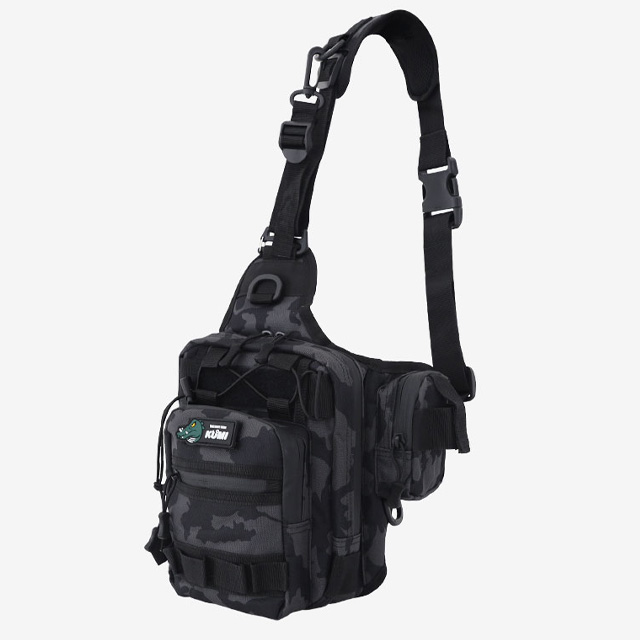 쿠미 막담아 워킹 루어 낚시 보조 가방 슬링백 허리가방 힙색 배스 밀리터리 19,340원