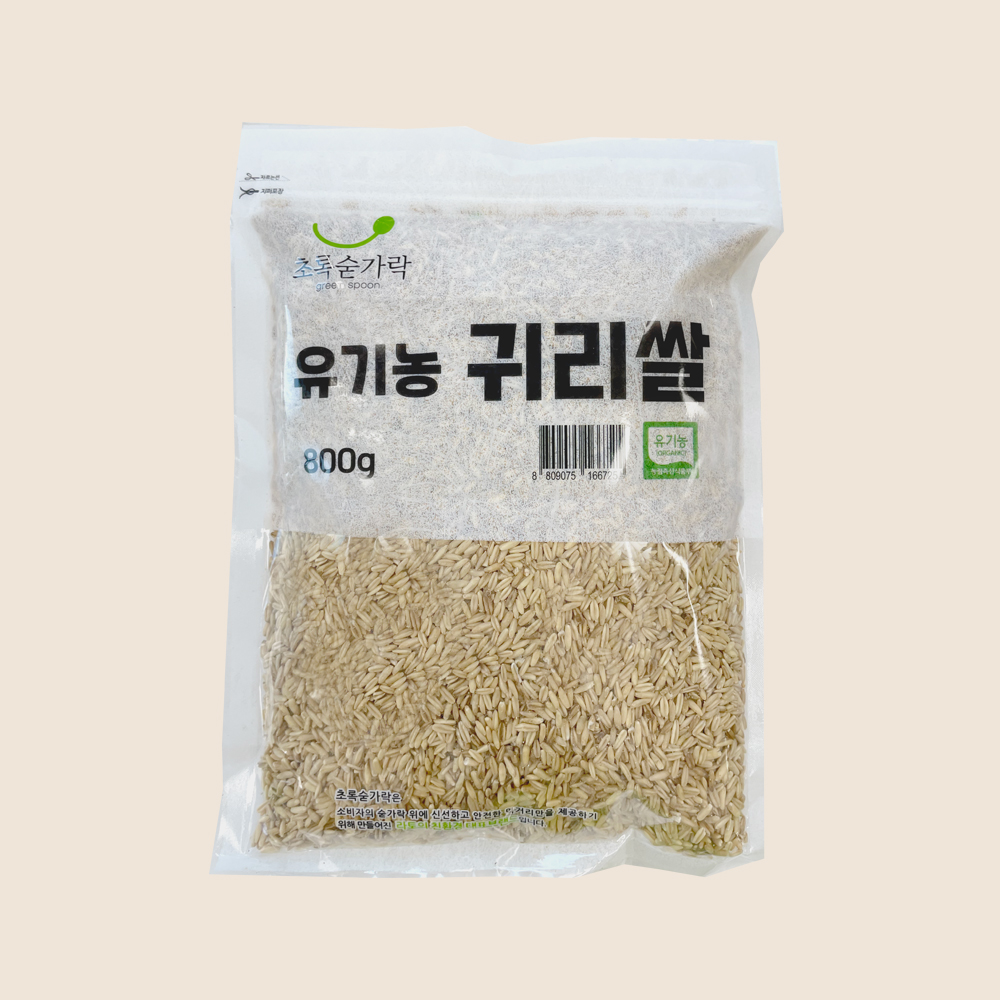 초록숟가락 유기농 귀리쌀, 1개, 800g 7,800원