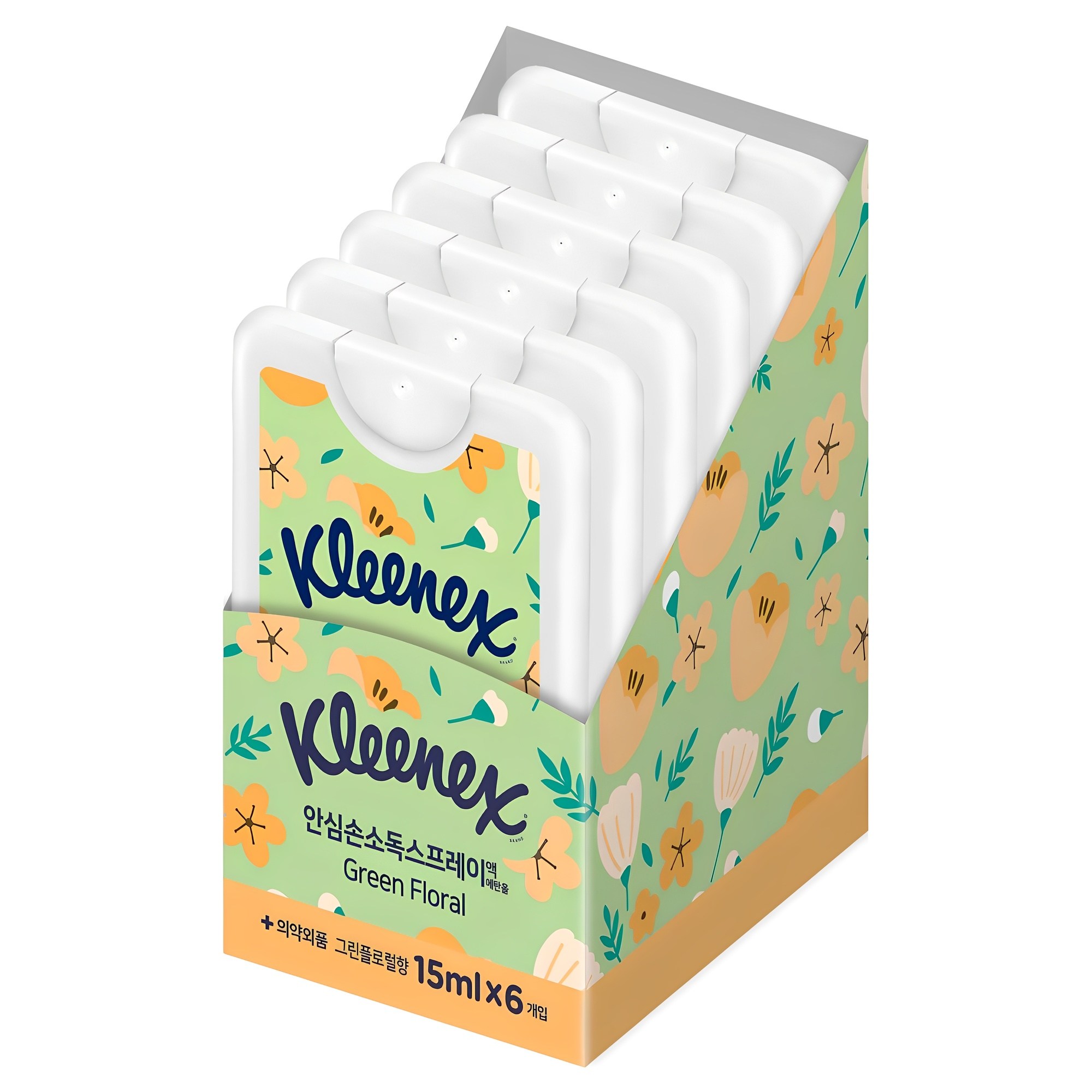 크리넥스 안심손소독 스프레이 그린플로럴 23,400원