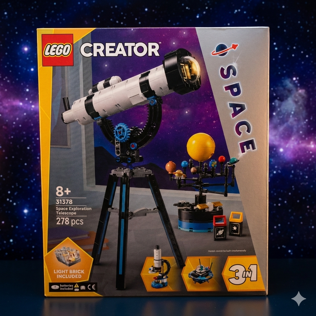 레고 크리에이터 3-in-1 우주 탐사 망원경 BP31378, 1개 71,410원