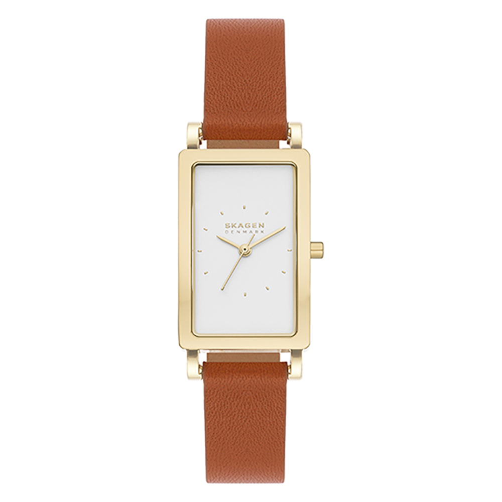 스카겐 여성용 하겐 릴 스퀘어 가죽시계 SKW3097 201,520원