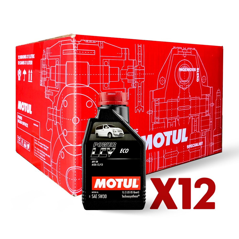 모튤 파워 LCV 에코 5W-30 1L C2 C3 한박스 (1Lx12개) 합성엔진오일 110,900원