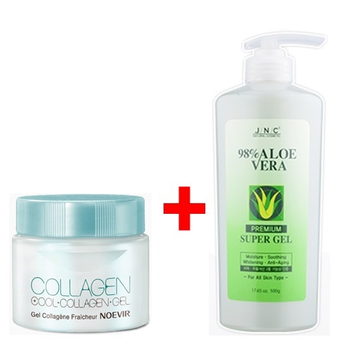 정품 모이스트 콜라겐  쿨 겔 120g 노에비아 + 알로에겔500ml증정 99,750원