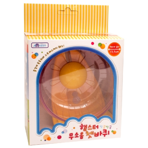 아마존 햄스터 무소음 쳇바퀴(대) 13.5cm 3,400원