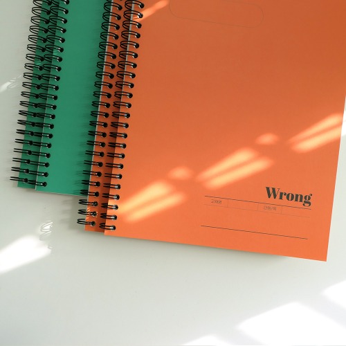 건망증GMZ 더메모 스프링노트 컨텐츠 오답노트 4권세트 (오렌지2 그린2) 15,300원