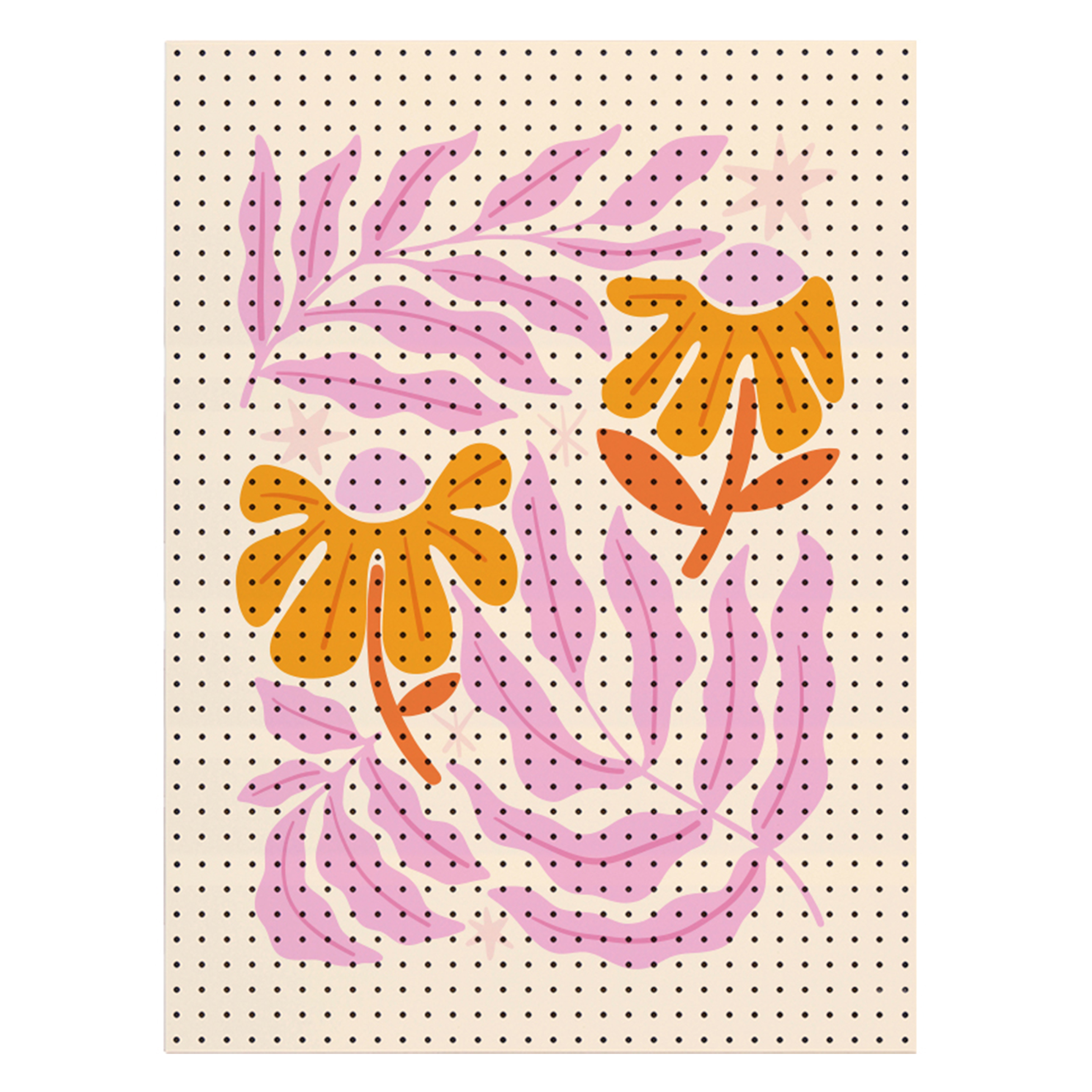 타공판닷컴 UV 프린팅 플랫 그래픽 봄의 향기 타공판 700 x 1000 mm 69,530원