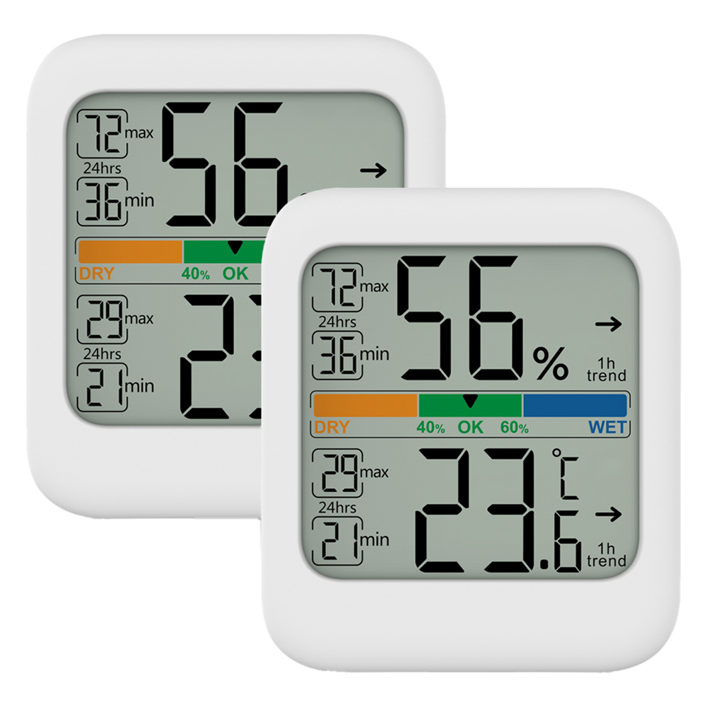 브루마 디지털 온습도계 BT12, 2개, 화이트 19,800원