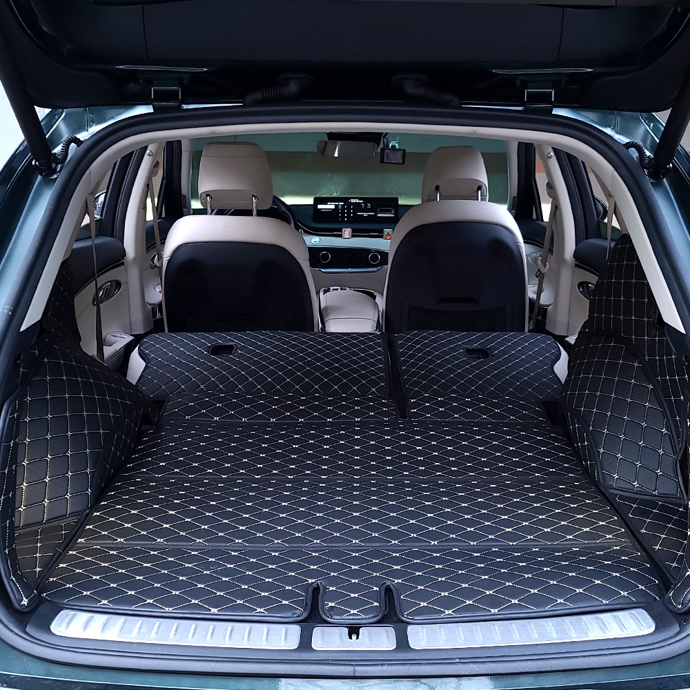 가온 아이오닉9 트렁크매트 차박 매트 풀커버, 블랙X베이지, 7인승 (자동폴딩) 79,900원