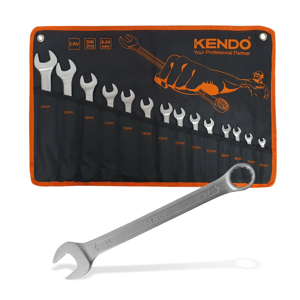 켄도 콤비 스패너 세트 14PCS 15246CO, 1개 39,790원