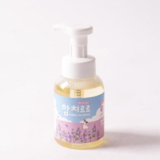 100% 천연 식물성 계면활성제로 아기들도 안심 함치르르버블핸드워시 라벤더, 1개, 300ml 6,890원