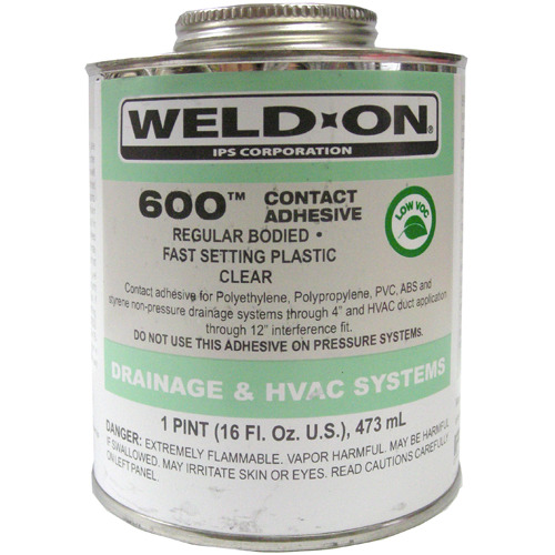 IPS WELD.ON 웰드온 600 PE,PP용 473ml 1Box (12개입), 1개 484,060원