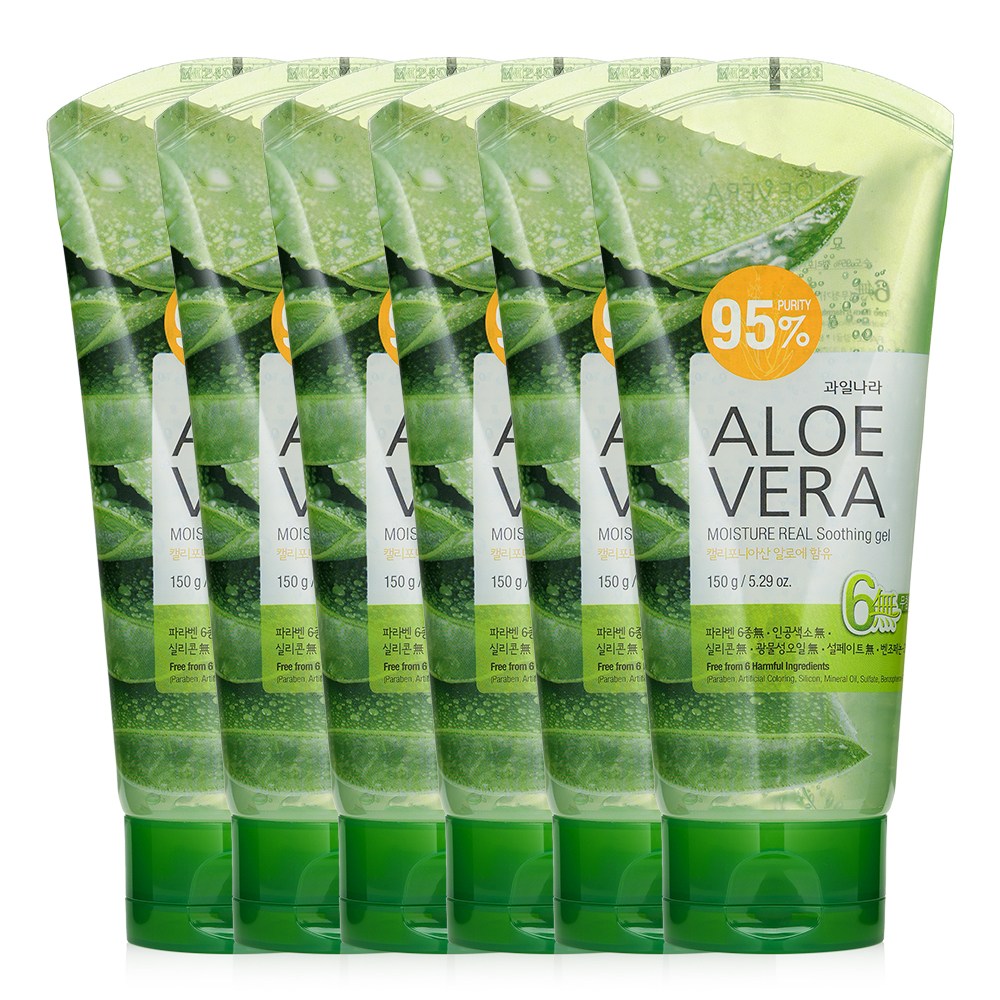 과일나라 알로에베라 모이스처 수딩젤, 6개, 150ml 11,900원