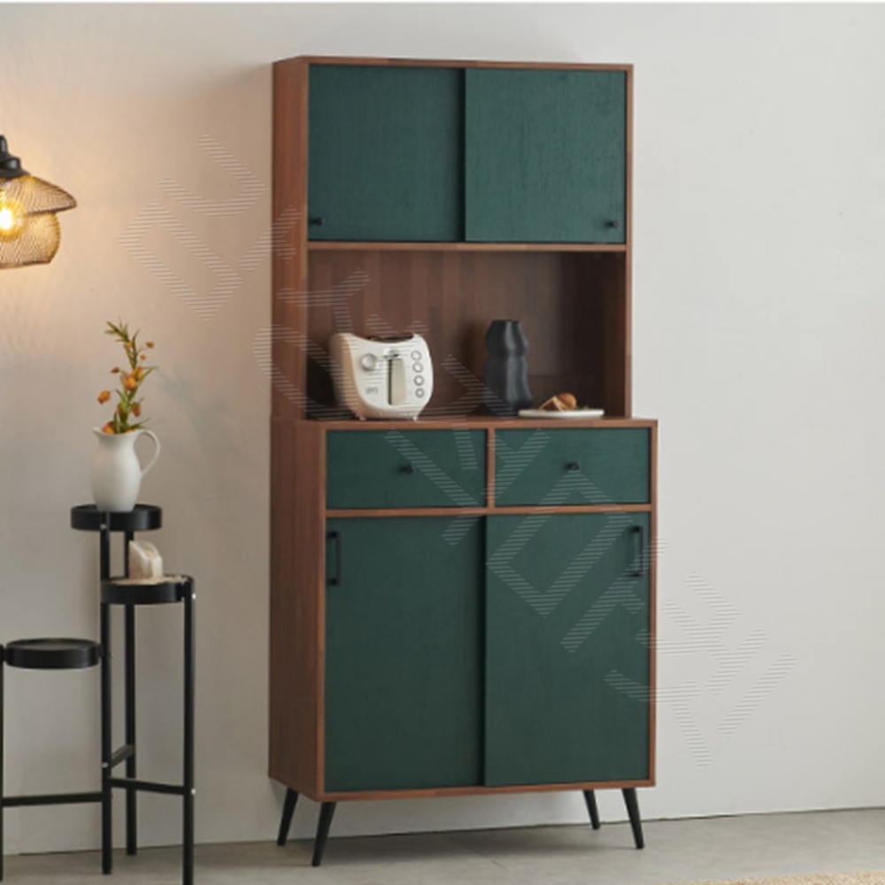 주방 서랍장 키큰장 속깊은 그릇 수납장 홈카페장 800 4색 그릇장 깊은수납장 554,720원