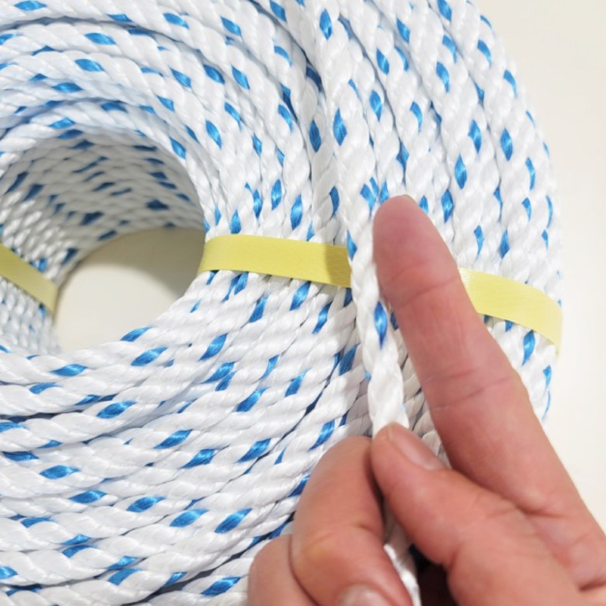 국산 8mm PP로프 안전로프 밧줄 노끈 40m 단위 판매 10,980원