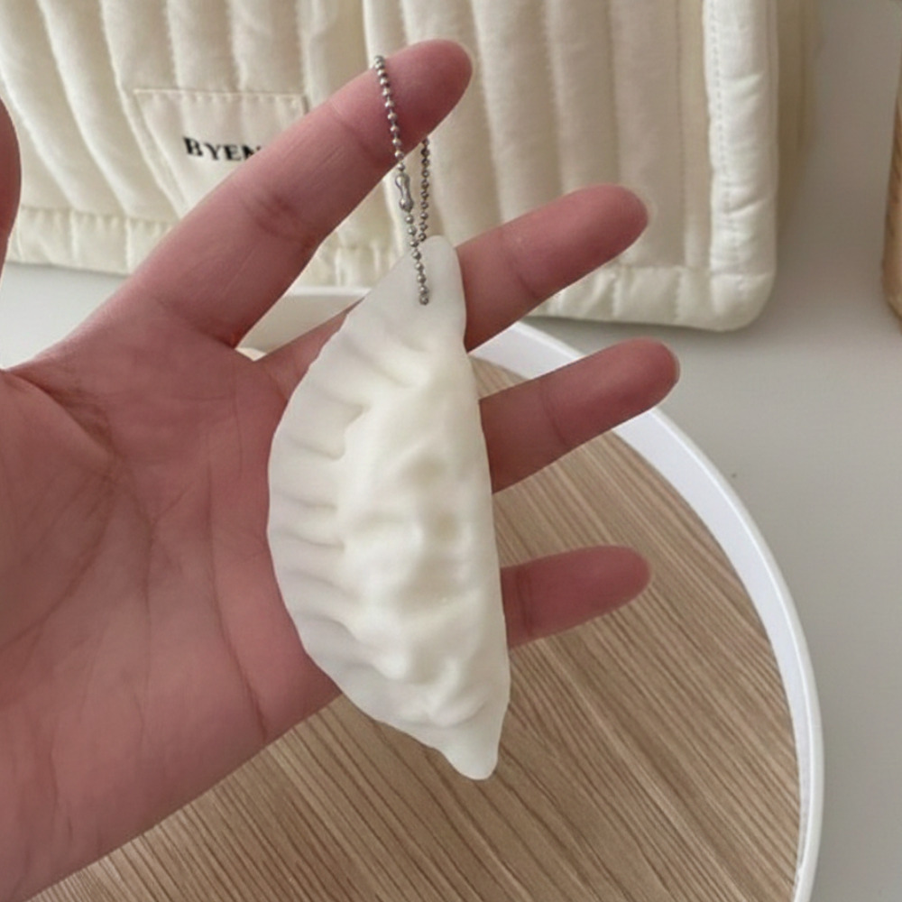 말랑이 스퀴시 슬라임 스트레스 볼 해소 주물럭 촉감 놀이, 5개, 20g, 흰색 만두 21,420원