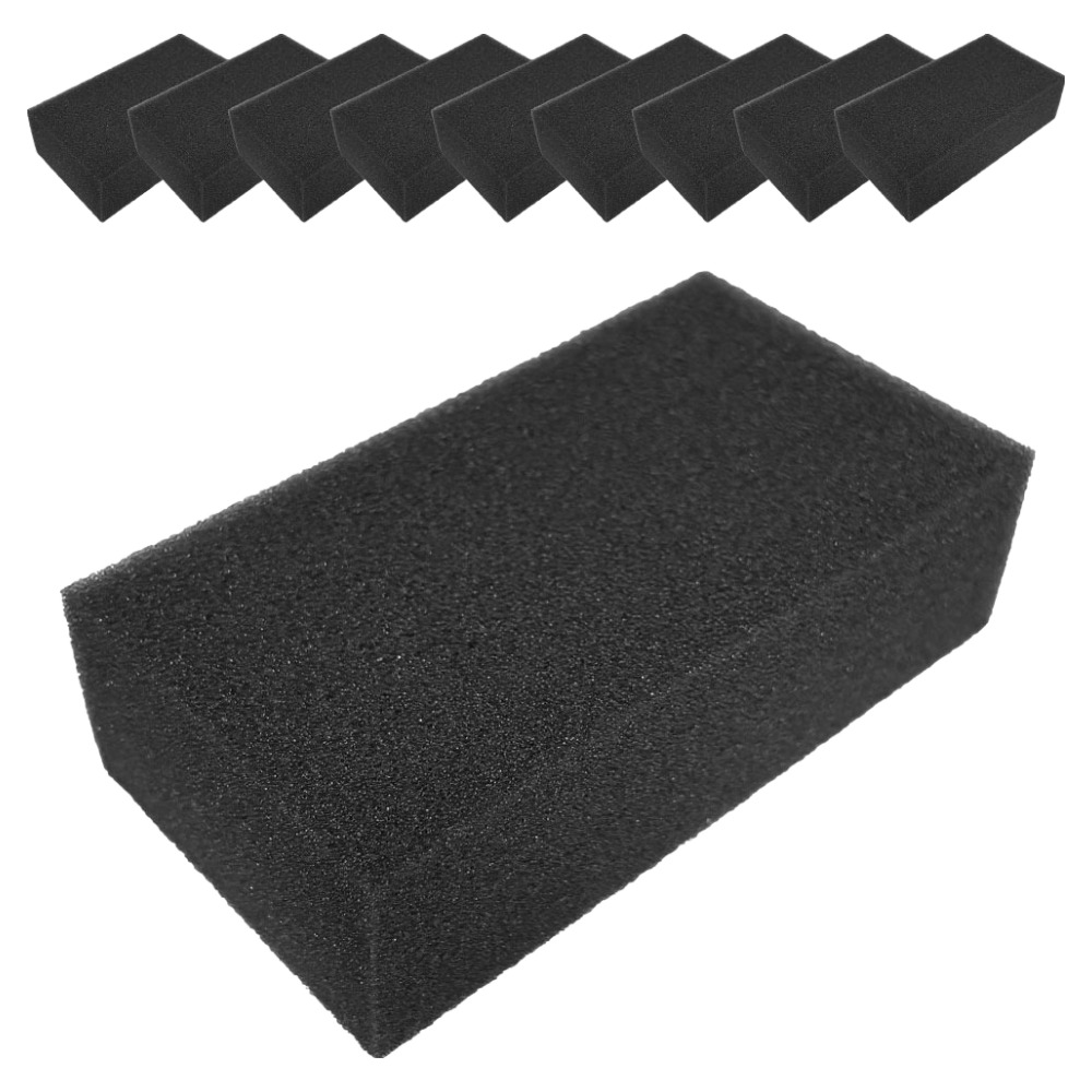 월드크린 미용실 도톰 스펀지 L, 블랙, 10개 6,800원