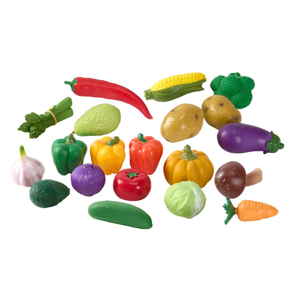 캐스비 플레이 말랑말랑한 음식모형 야채 20p 세트 27,000원