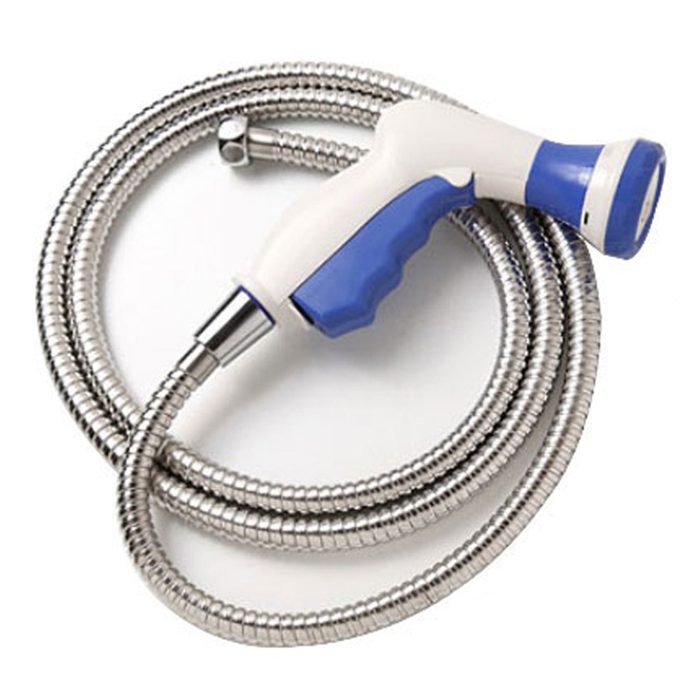 원터치스프레이건 메탈호스세트1.5M~5M 물호스 베란다호스 물분사기 원예 세차 호수 워터건, 1개 15,530원