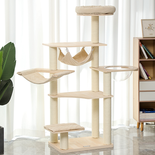 에스엘씨펫 고양이 원목 캐슬 캣타워 78,000원