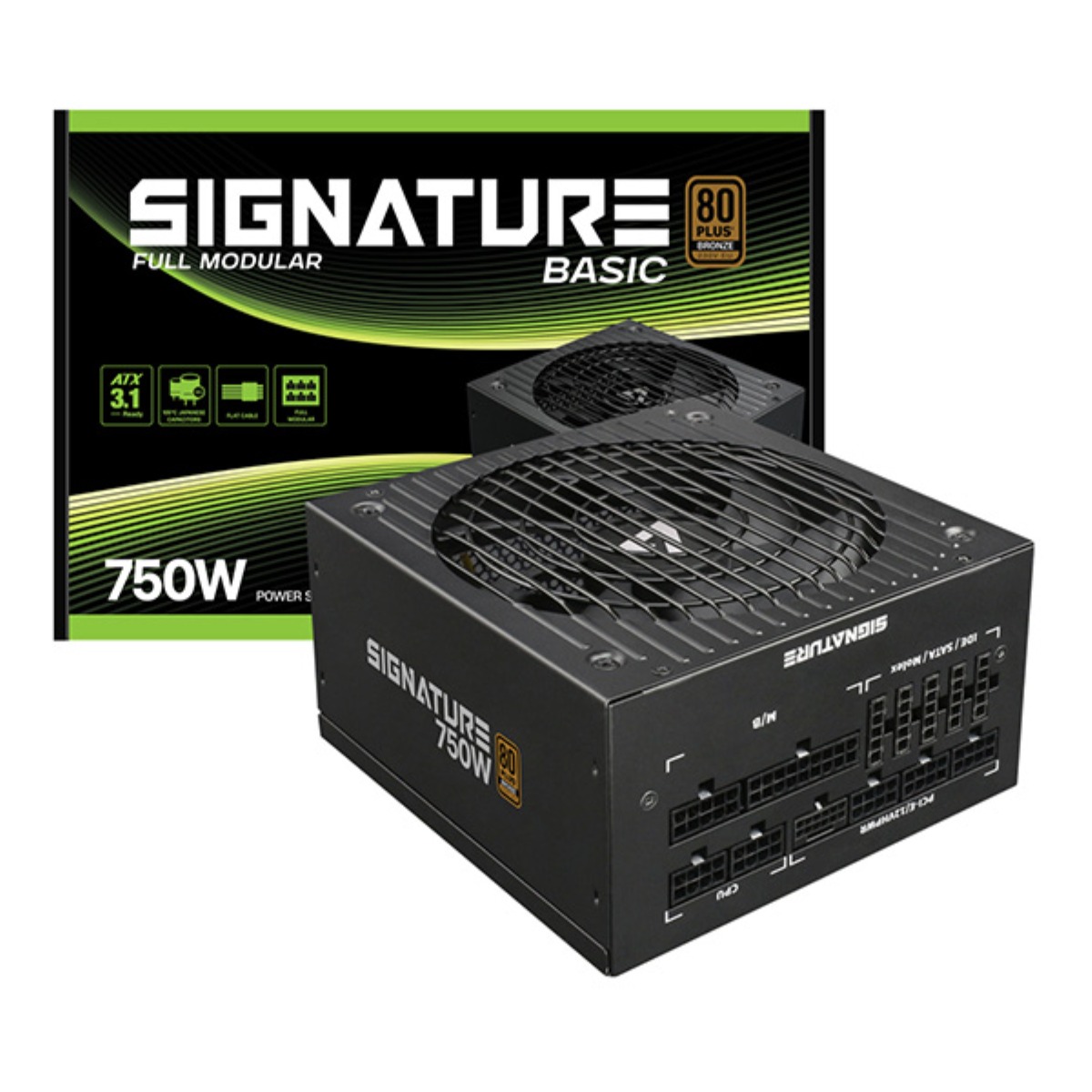 에이원 시그니처 750W 80PLUS BRONZE 풀모듈러 베이직 ATX 3.1 컴퓨터 PC 파워서플라이, 단일상품 72,500원