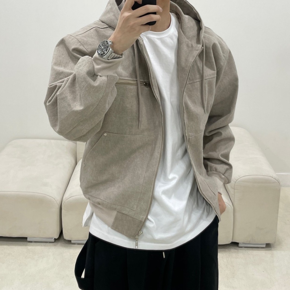 디앤유 남성 피그먼트 자켓 77,000원