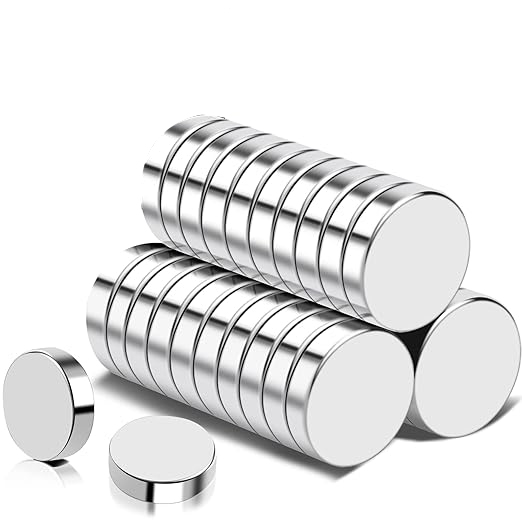 10x3mm 원형 네오디움 블럭자석 자석 초강력 네오디움 자석, 30개, 실버 9,860원