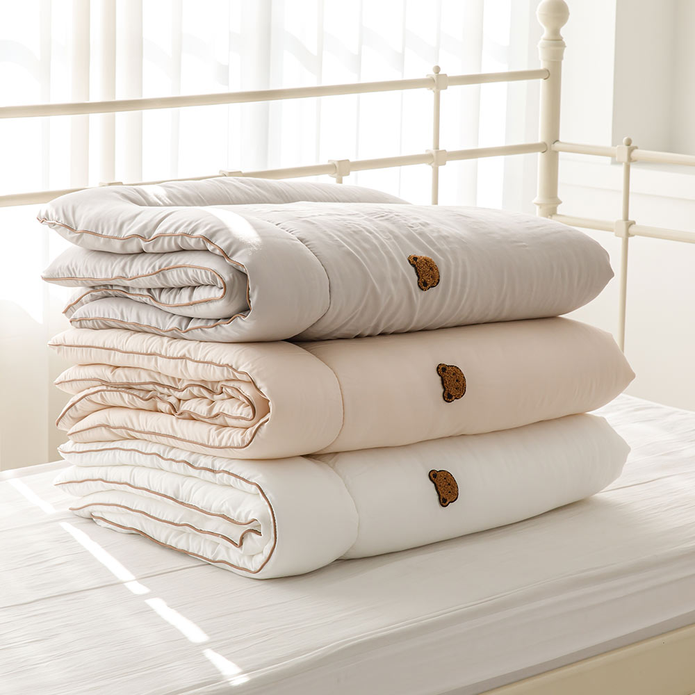 송화침장 모달 낮잠이불패드 초코 곰돌이자수 어린이 패드 49,900원