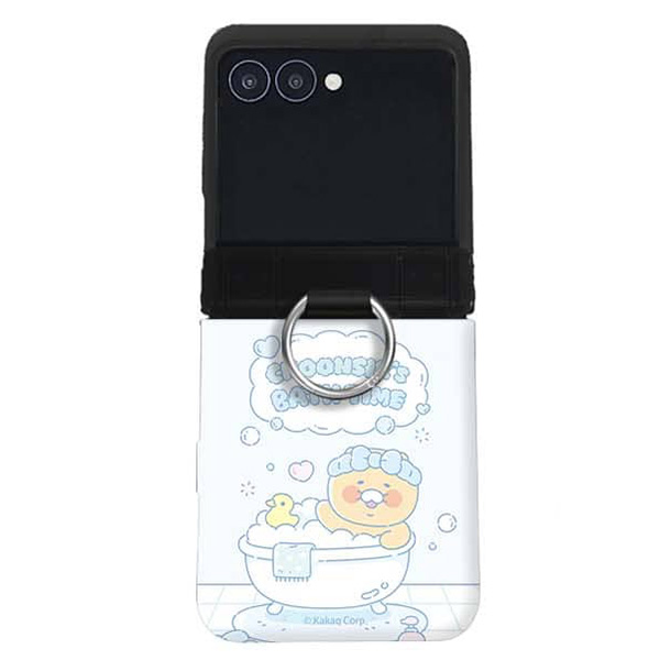 Z플립7 카카오프렌즈 춘식이 배스타임 힌지 보호 마그네틱 카드 도어 범퍼 케이스 제트플립7 핑거링 23,900원