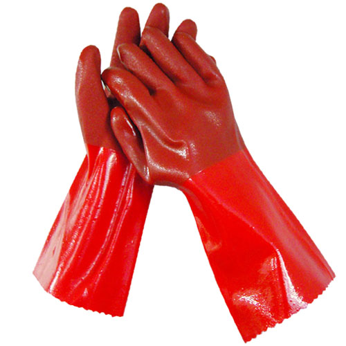 핸드맥스 PVC 공업용 고무 장갑 (이중) 33cm, 10개 32,490원