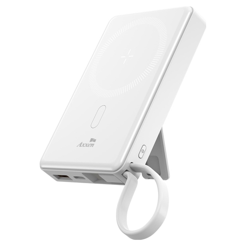 액센 22.5W 맥세이프 고속 무선 충전 보조배터리 10000mAh C타입, 화이트, BM113 22,800원