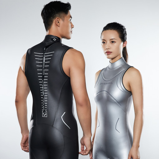 다이브앤세일 슈퍼컴퍼짓스킨 슬리브리스 원피스 아이콘 2mm 3mm 남성용 서핑 인도어 프리다이빙슈트 440,000원