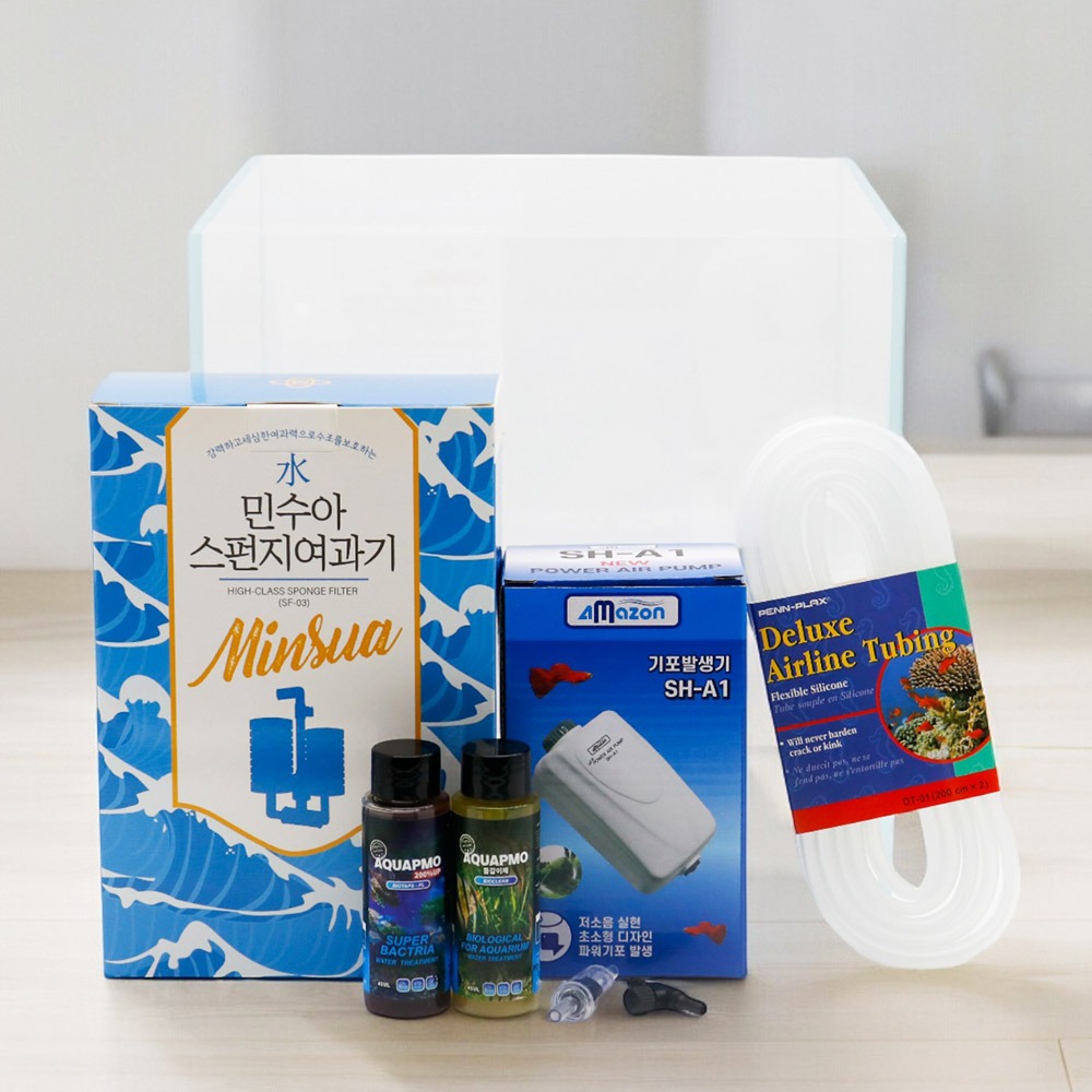 미미네아쿠아 올인원 물고기 키우기 30큐브 세트 40,500원