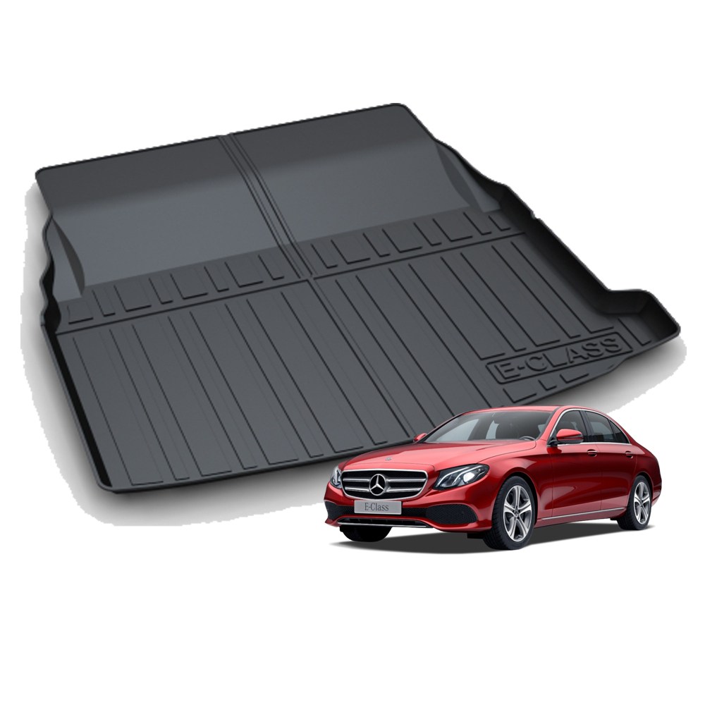 리얼핏 E클래스 W213 트렁크매트 (16년~23년) 카본디자인 논슬립 3D TPE [호환], BMW 55,000원