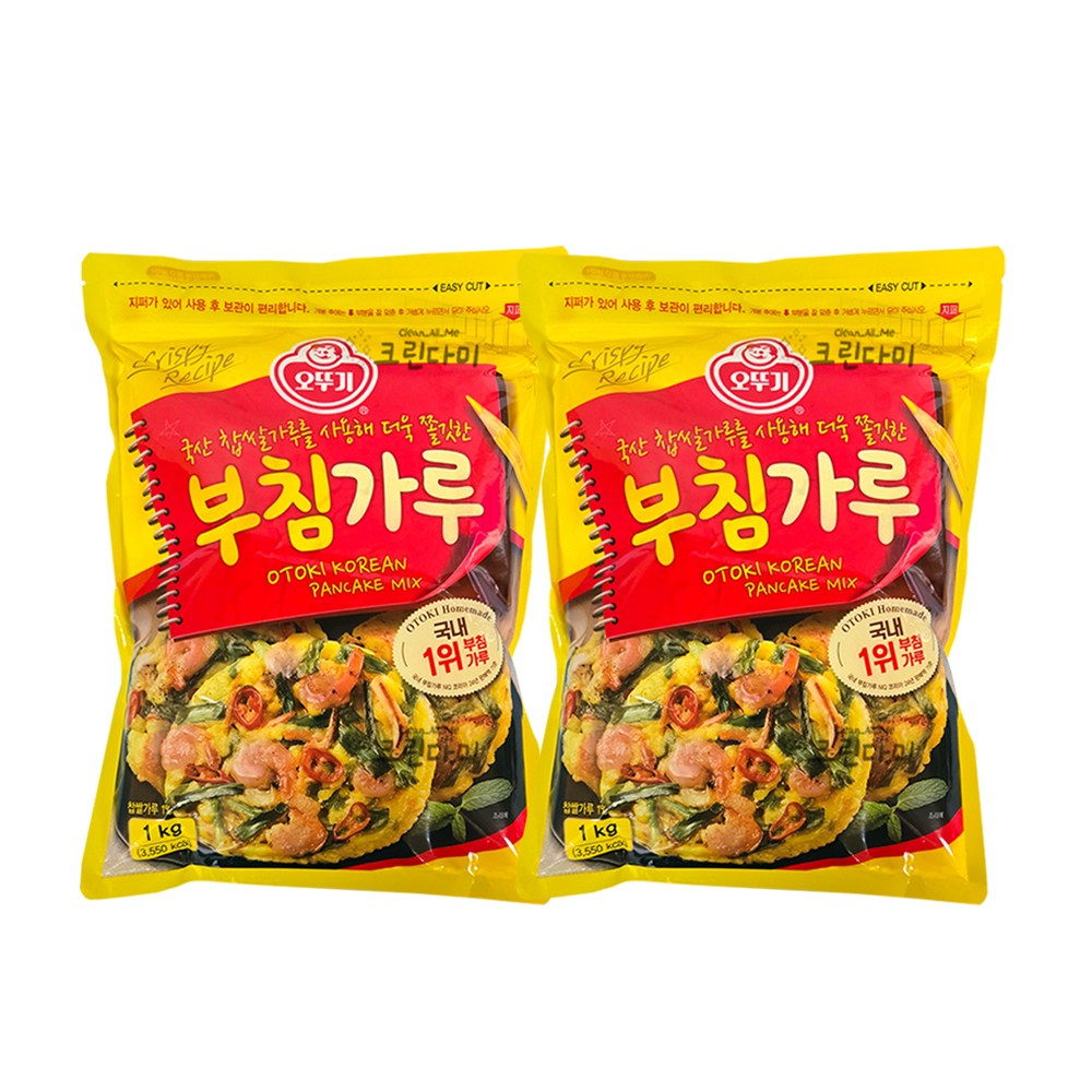 오뚜기 찹쌀가루를 사용해 더욱 쫄깃한 부침가루 1kg 7,900원