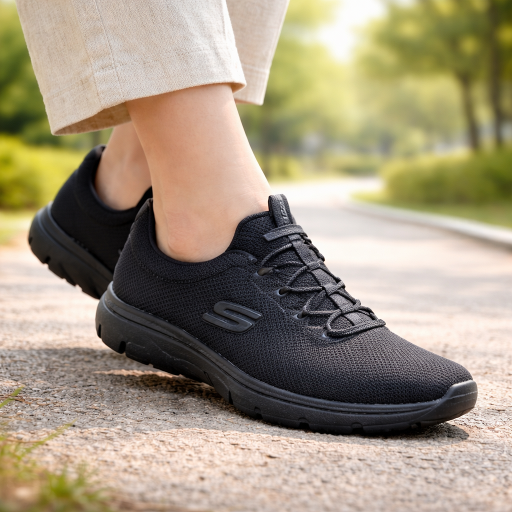 스케쳐스 여성 운동화 슬립온 런닝화 조깅화 + 헤브니아 핏업 힐패드 66,500원