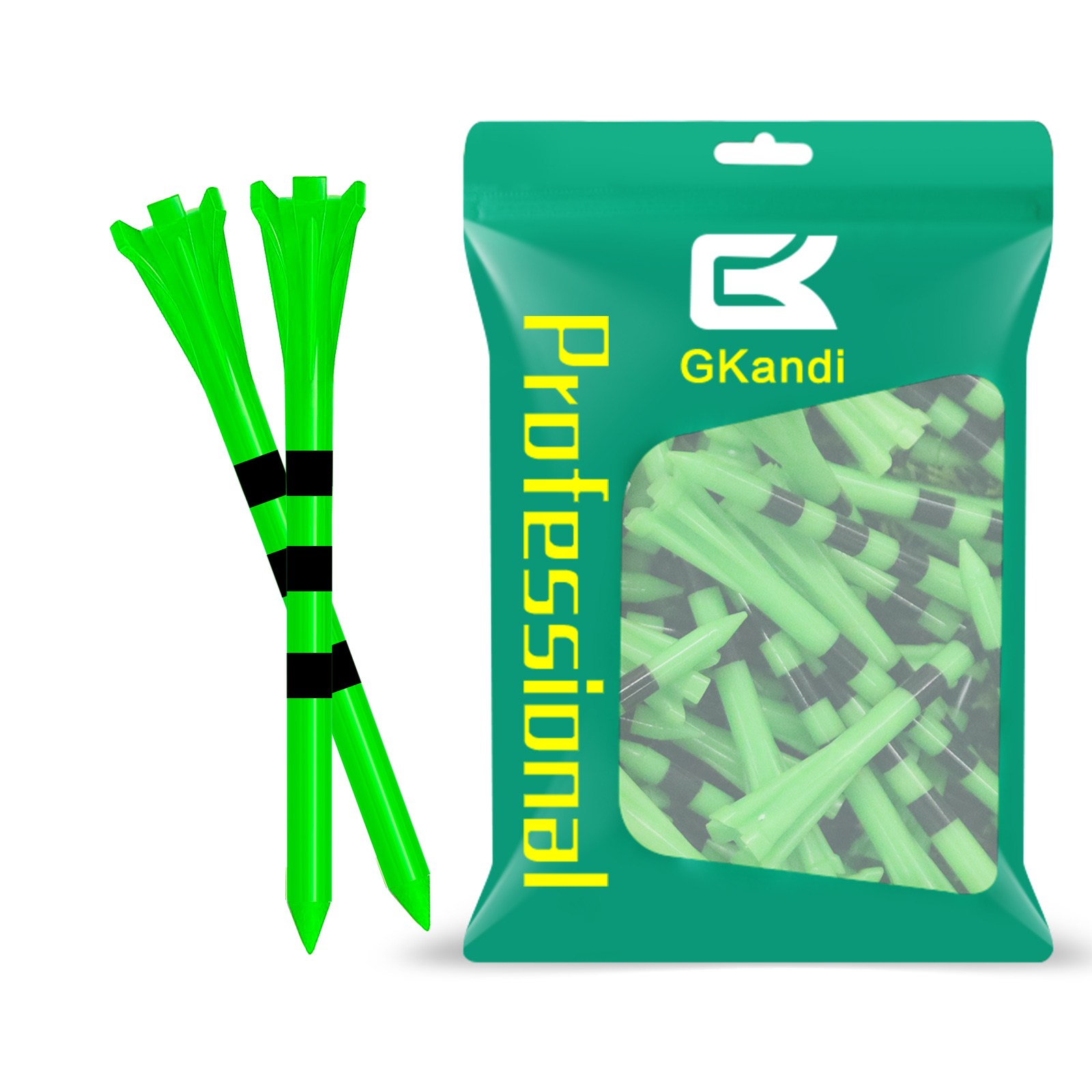 지칸디 플라이 롱티 눈금표시 플라스틱 골프티 티꽂이 30p 8,900원