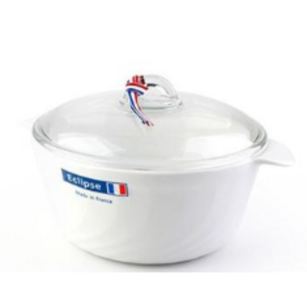 [유럽 프랑스 생산] ECLIPSE 퓨어 화이트 내열 유리 냄비, 양수 25cm (4L) 튤립, 퓨어 화이트, 1개 63,900원