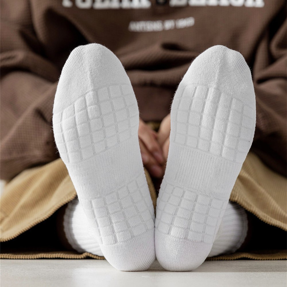 61sec no.111 스포츠 두꺼운 양말세트 페이크삭스 쿠션 중목 장목 엠보싱 양말 면 학생 메쉬 데일리 남녀공용 15,900원