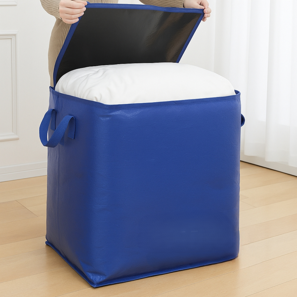 쏨콩 초대형 방수방습 마모방지 튼튼한 이사가방 240L, 1개, 1단, 블루 16,800원