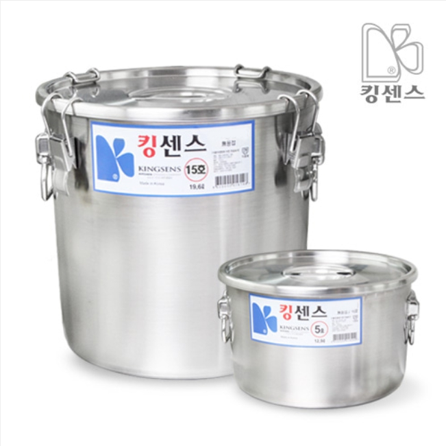 킹센스 304스텐 통판용기 소도와 고리무 54,000원