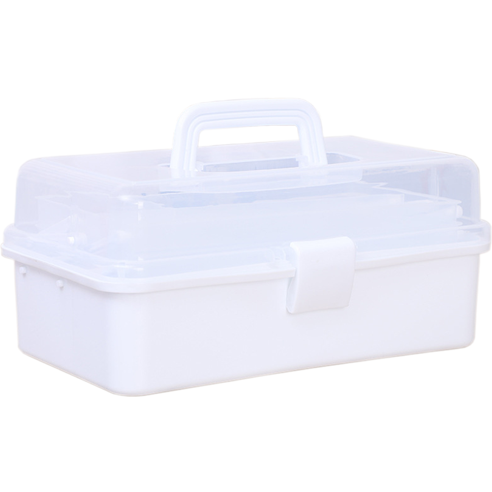 코히모 미술도구 정리 3단 화구박스 반투명 화이트 3W083 11,900원