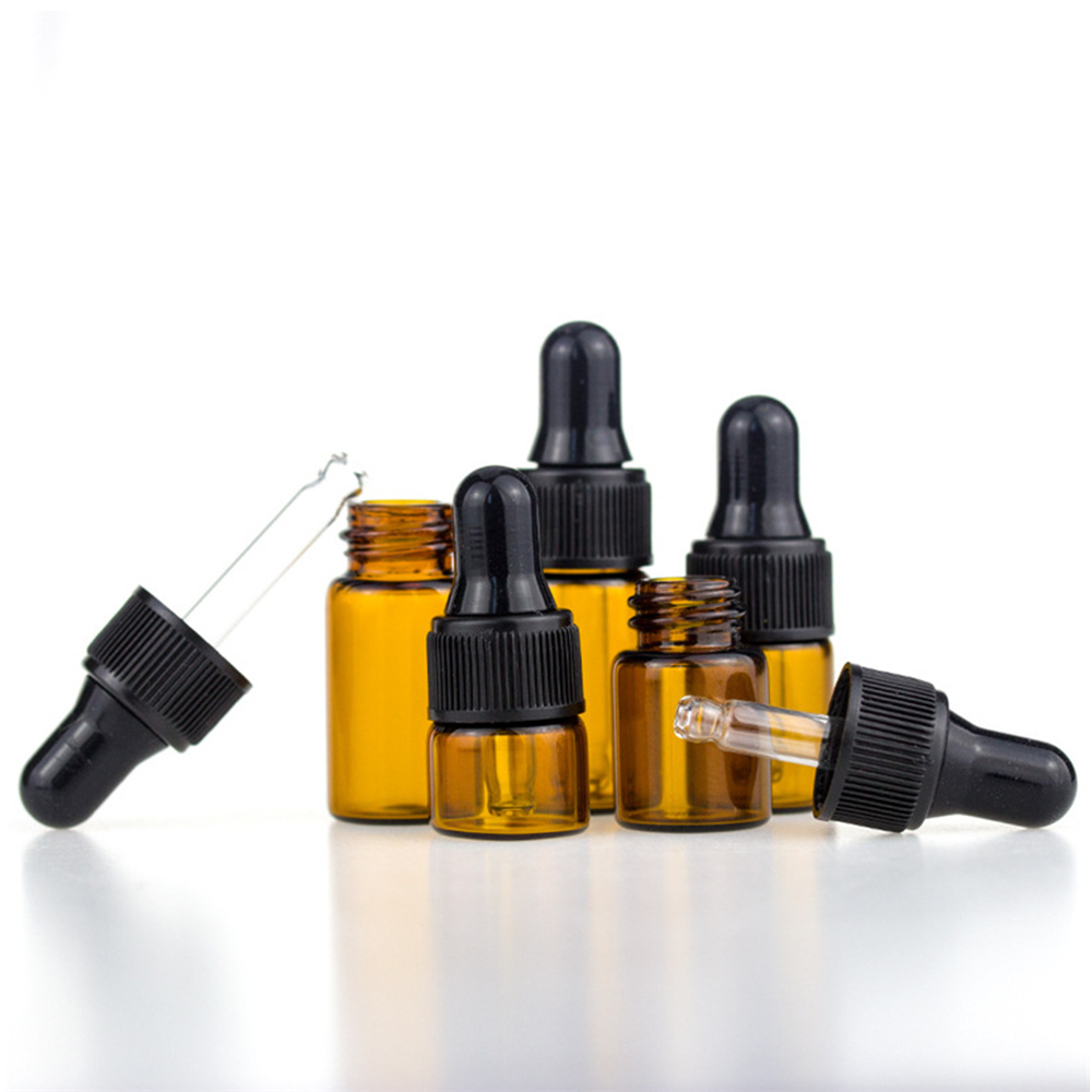 다올마켓 미니 스포이드공병 갈색유리 1ml 2ml 3ml 아로마 에센스 - 100개 무료배송 23,900원