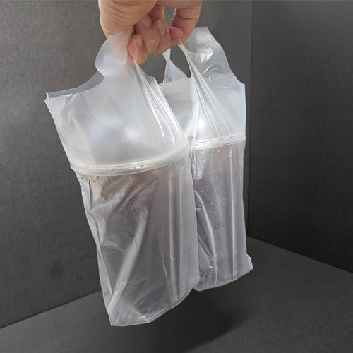 컵캐리어 2구 테이크아웃 커피 비닐 1000개입 57,000원