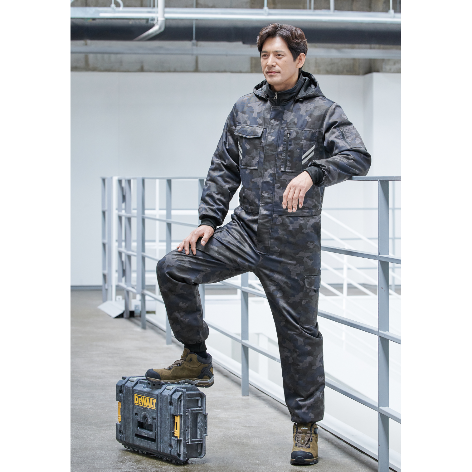 지벤 ZB-S1896 ZB1896 정비작업복 /스즈끼방한복/정비복/일체형작업복/겨울/방한/동복 74,800원